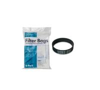 Kirby Part#204808 - Genuine Kirby Style F HEPA Filtration Vacuum Bags for ALL Sentria Models (6 Bags & 1 Belts)