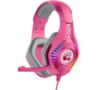 Kirby Pro G5 Gaming Headphones Retractable Mic & LED Lights