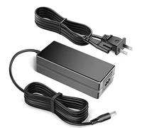 Kircuit AC/DC Adapter Compatible with Anker A1720 521 200W/256Wh Portable Power Station Solar Generator Backup Battery LiFePO4 11-28V 5.5A 65W Power Supply Cord Cable Battery Charger Mains PSU