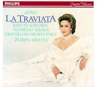 KIRI TE KANAWA / ZUBIN MEHTA VERDI: LA TRAVIATA NEW CD