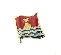 Kiribati Pacific Metal Country Flag Pin Badge