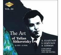 Kirill Kondrashin Art of Yulian Sitkovetsky 3 (CD) (US IMPORT)