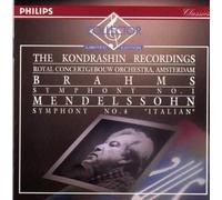 Kirill Kondrashin - Brahms : Symphony No. 1 & Mendessohn : Symphony No. 4