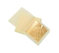KIRIN Gold Leaf Sheets,30 Pieces 4.33cm*4.33cm Gold Foil Sheets for Face,Nails,Home Decoration
