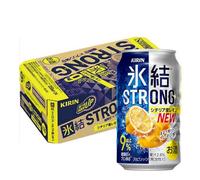 Kirin Hyoketsu Japanese Alcoholic Mix Strong Pre-Made Cocktail Chu-Hai Vodka Fruity Flavour Party Drink 350ml 9% Acl./Vol (24 Cans) (Sicilian Lemon)