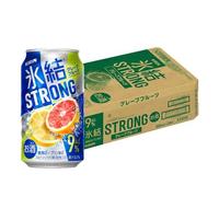 Kirin Hyoketsu Japanese Alcoholic Mix Strong Pre-Made Cocktail Chu-Hai Vodka Fruity Flavour Party Drink 350ml 9% Acl./Vol - Double Grapefruit (24 Cans)