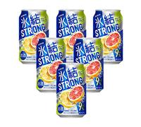 Kirin Hyoketsu Strong Cocktail Double Grapefruit Flavour 350ml 9% Acl./Vol (6 Cans)