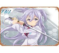 Kirin Toudou, Gakusen Toshi Asterisk, The Asterisk War: The Academy City On The Water Anime Poster Home Wall Art Decoration Retro Metal Tin Sign 8x12 inch