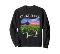Kirkjufell Iceland Vacation Backpacker Women Men Kids Sweatshirt
