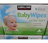 Kirkland Baby Wipes Unscented 900ct by Kirkland Signature