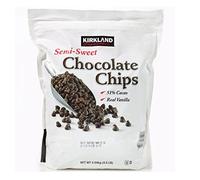 Kirkland Semi Sweet Chocolate Chips 2.04kg (Pack of 2)