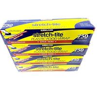 Kirkland Signature 4 Pack - Stretch Tite Plastic Food Wrap 11 7/8 X 750 ft.