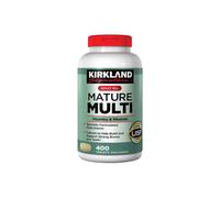 Kirkland Signature Adult 50+ Mature Multi Tablets 400 ct - Calcium Zinc Vitamin A B C D E K Dietary Supplement
