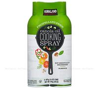 Kirkland Signature Canola Oil Cooking Spray Propellant Free - Pack of 2 x 397g
