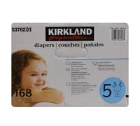Kirkland Signature Diapers, Size 5 (168-Count)