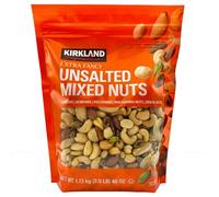 Kirkland Signature Extra Fancy Unsalted Mixed Nuts Cashew Brazil Bag Pack 1.13kg