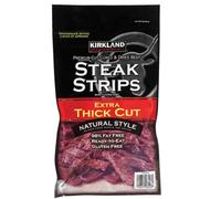 Kirkland Signature Extra Thick Cut Premium Cured & Dried Beef Steak Strips 300g