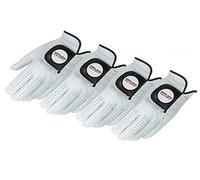 Kirkland Signature Golf Gloves Premium Cabretta Leather, Medium (4 Count)