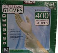 Kirkland Signature Medium Nitrile Gloves, 2 x 200 Pack