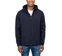 KIRKLAND Signature Men’s Water-Resistant Fleece Lined Softshell Jacket, Navy, XL
