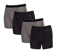 Kirkland Signature Men's Boxer Brief, 4-Pack Gray Medium