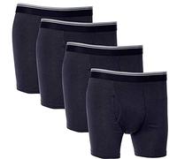KIRKLAND Signature Men's Boxerbriefs 4-pack, Black, M