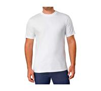 Kirkland Signature Men's Crew Neck Tee 100% Combed Heavyweight Cotton T-Shirts (Pack of 6), White, Large