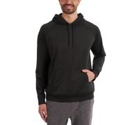 Kirkland Signature Men's Midweight Active Hoodie - Moisture-Wicking, 4-Way Stretch, Black, L