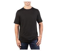 KIRKLAND Signature Men's Short Sleeve Pima Cotton Tee Shirt, Black, XL