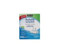 Kirkland Signature Moist Flushable Wipes 632 Count Fast