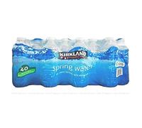 Kirkland Signature Natural Water Screw Cap Lid Bottlesy, Spring, 500 ml, Pack of 40, COST782796