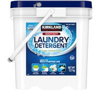 KIRKLAND SIGNATURE Non-Bio Concentrate Laundry Detergent 400 Washing Powder, 12.7 kg, White/Blue