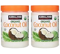 Kirkland Signature Organic Virgin Coconut Oil Cold Pressed Unrefined 1.2kg (Pack of 2)