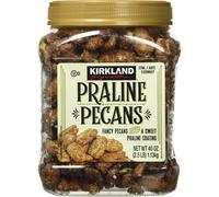 Kirkland Signature Praline Pecans - 40 oz, Kosher, Sweet Praline Coating