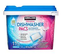 Kirkland Signature Premium Dishwasher Detergent Pacs, 115-count