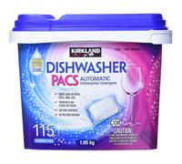 Kirkland Signature Premium Dishwasher Detergent Pacs, 115-count