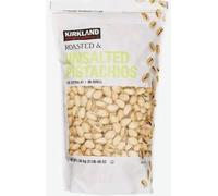 Kirkland Signature Roasted & Unsalted Pistachios, 1.36 Kg Bag - Large Bulk Bag of Premium Nuts for Snacking, Cooking and Baking