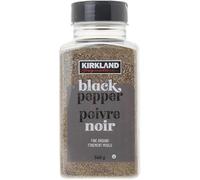 Kirkland Signature Spice Seasoning Dressing Fine Ground Black Pepper Jar 348g