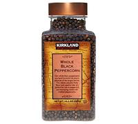 Kirkland Signature Spice Seasoning Food Whole Black Pepper Peppercorn Jar 399g