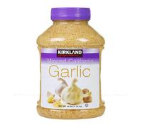 Kirkland Signature Spice Seasoning Minced California Garlic Dressing Jar 1.36kg