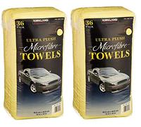Kirkland Signature Ultra High Pile Premium Microfiber Towels, 36 Pack, 2 Units