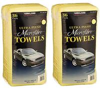 Kirkland Signature Microfiber Towels Ultra High Pile Premium 72-Pack