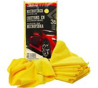 Kirkland Signature Yellow Ultra Plush Microfiber Cleaning Cloth 41Cm Pack 36