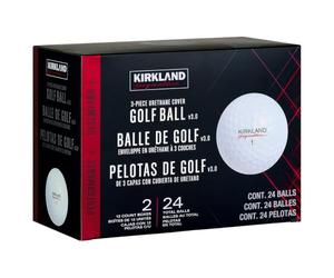 Kirkland V3.0#1654518 3-Piece Urethane Covered Golf Balls (2 Dozen 24 Balls)
