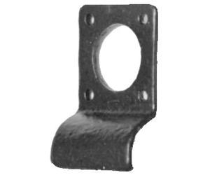 Kirkpatrick 1485 3 1/2-inch Antique Cylinder Latch Pull - Black