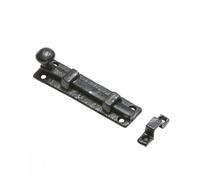 Kirkpatrick 4 Inch Cranked Knob Bolt - Antique Black (1131)