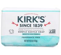 Kirk's Natural Original Coco Castile Soap Fragrance Free, 4 Ounce