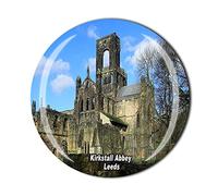 Kirkstall Abbey Leeds England United Kingdom Fridge Magnet Souvenir Gift Refrigerator Magnetic Sticker