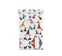 KIROJA Xmas Funny Gnomes Soft Eyeglass Cases For Men Women,Portable Leather Eyeglass Pouch Stylish Sunglass Case Bag