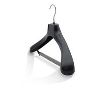 Kiroplast 12 Hangers Jacket Trousers Extra Large Hangers Outerwear Coats Wide Shoulder Jacket Pants Sponge Non Slip Crutches Plastic Pants Hanger Hooks (45cm)